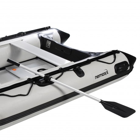NEMAXX Profi Schlauchboot 380 cm, Paddel für 6 + 1 Personen