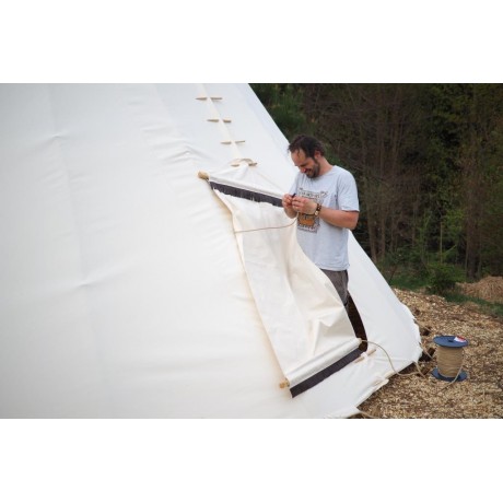 Tipi Kozel HAND MADE 6m - individuelle Tipi-Anfertigung