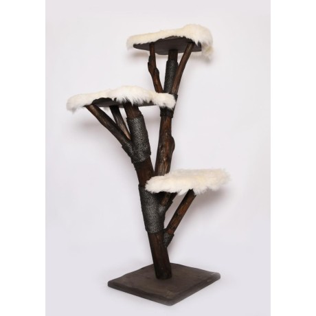 Natürlicher Kratzbaum für Katzen Sikara - Katzenbaum 190cm
