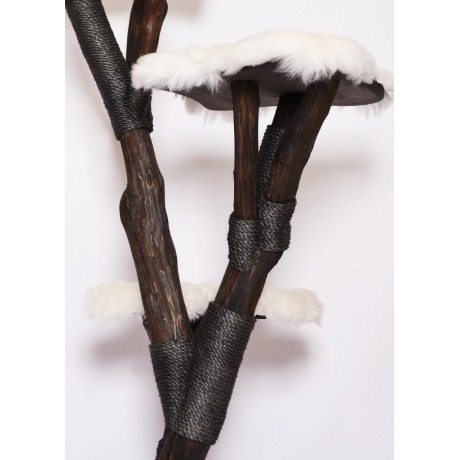 Natürlicher Kratzbaum für Katzen Sikara - Katzenbaum 190cm
