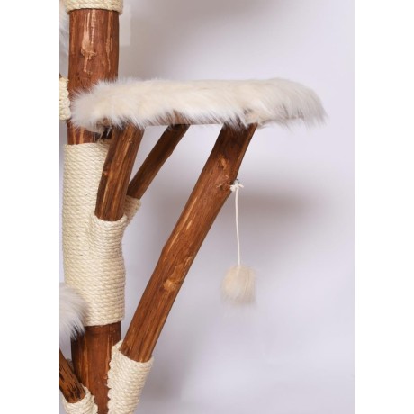 Kratzbaum Zarina - Natürlicher Kratzbaum für Katzen 190cm