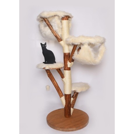 Kratzbaum Zarina - Natürlicher Kratzbaum für Katzen 190cm