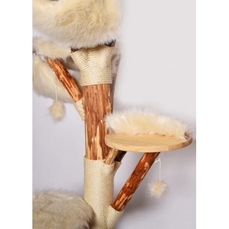 Kratzbaum ALEXI - Natur-Katzenkratzbaum 190cm